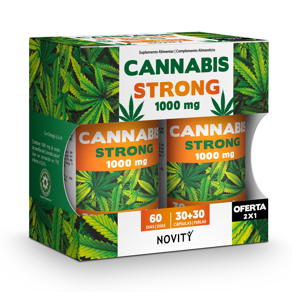 Cannabis strong 1000mg 60 capsule