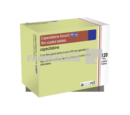 CAPECITABINE ACCORD 500 mg X 120
