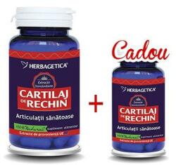 Cartilaj de rechin 60 cps.+ Cartilaj de rechin 10 cps. gratis Herbagetica