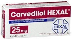 CARVEDILOL SANDOZ 25 mg x 30 COMPR. 25mg HEXAL AG - SANDOZ