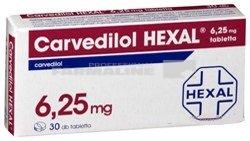 CARVEDILOL SANDOZ 6,25 mg x 30 COMPR. 6,25mg HEXAL AG - SANDOZ