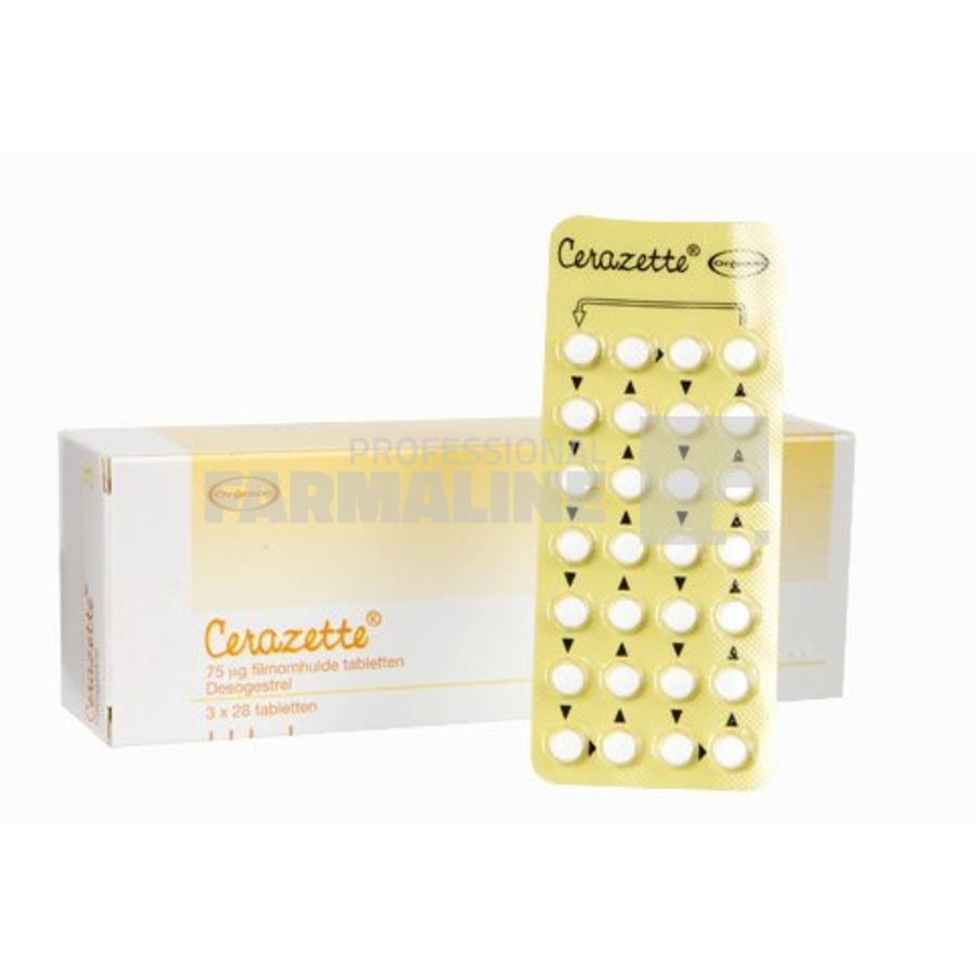 CERAZETTE 0,075 mg X 84