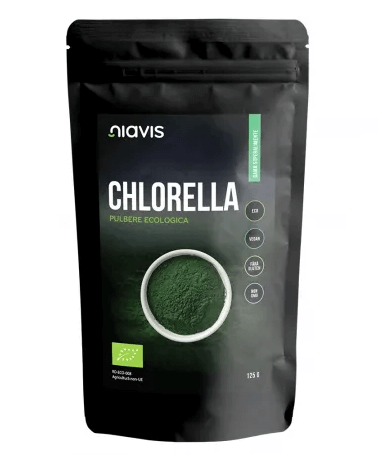 Chlorella Pulbere ecologica 125 g