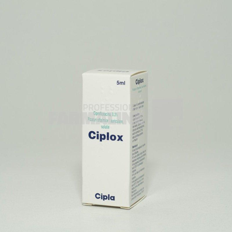 CIPLOX x 1- PIC.OFT. PICATURI OFT./AURIC.-SOL. 0,3% CIPLA (UK) LIMITED - IMEDICA