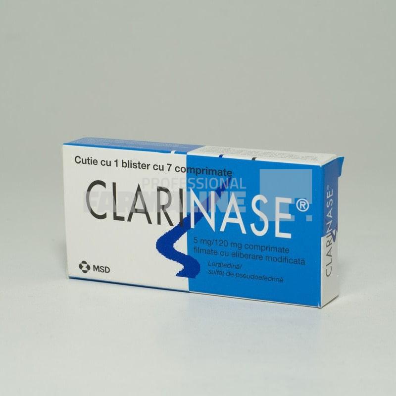CLARINASE 5 mg/120 mg X 7