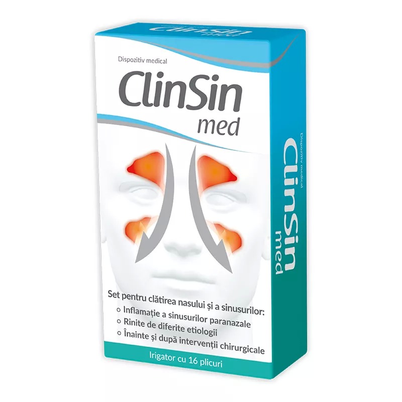 ClinSin Med irigator + 16 plicuri