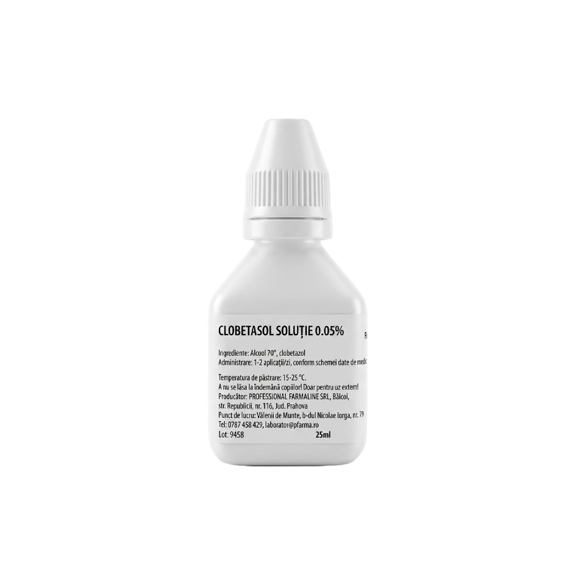 Clobetasol solutie 0.05% 25 ml
