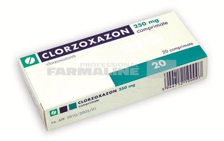 CLORZOXAZON 250 mg x 20 COMPR. 250mg GEDEON RICHTER ROMAN