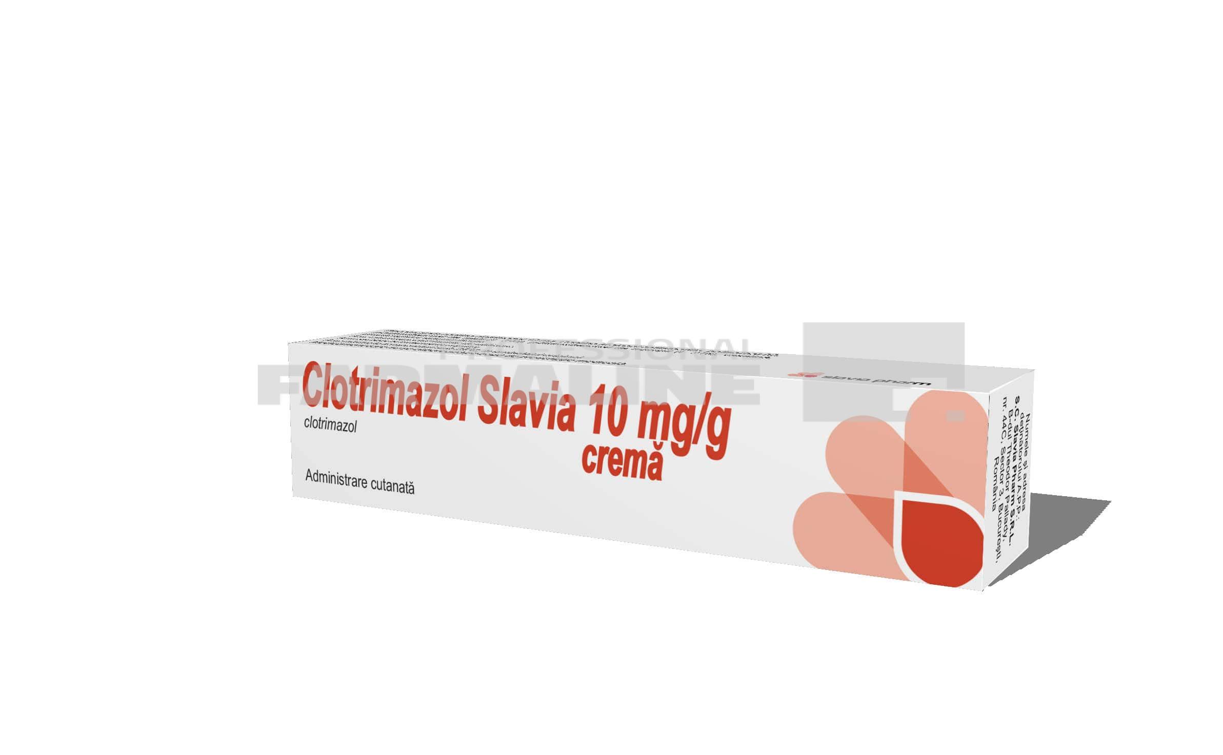 Clotrimazol Slavia crema 20 g