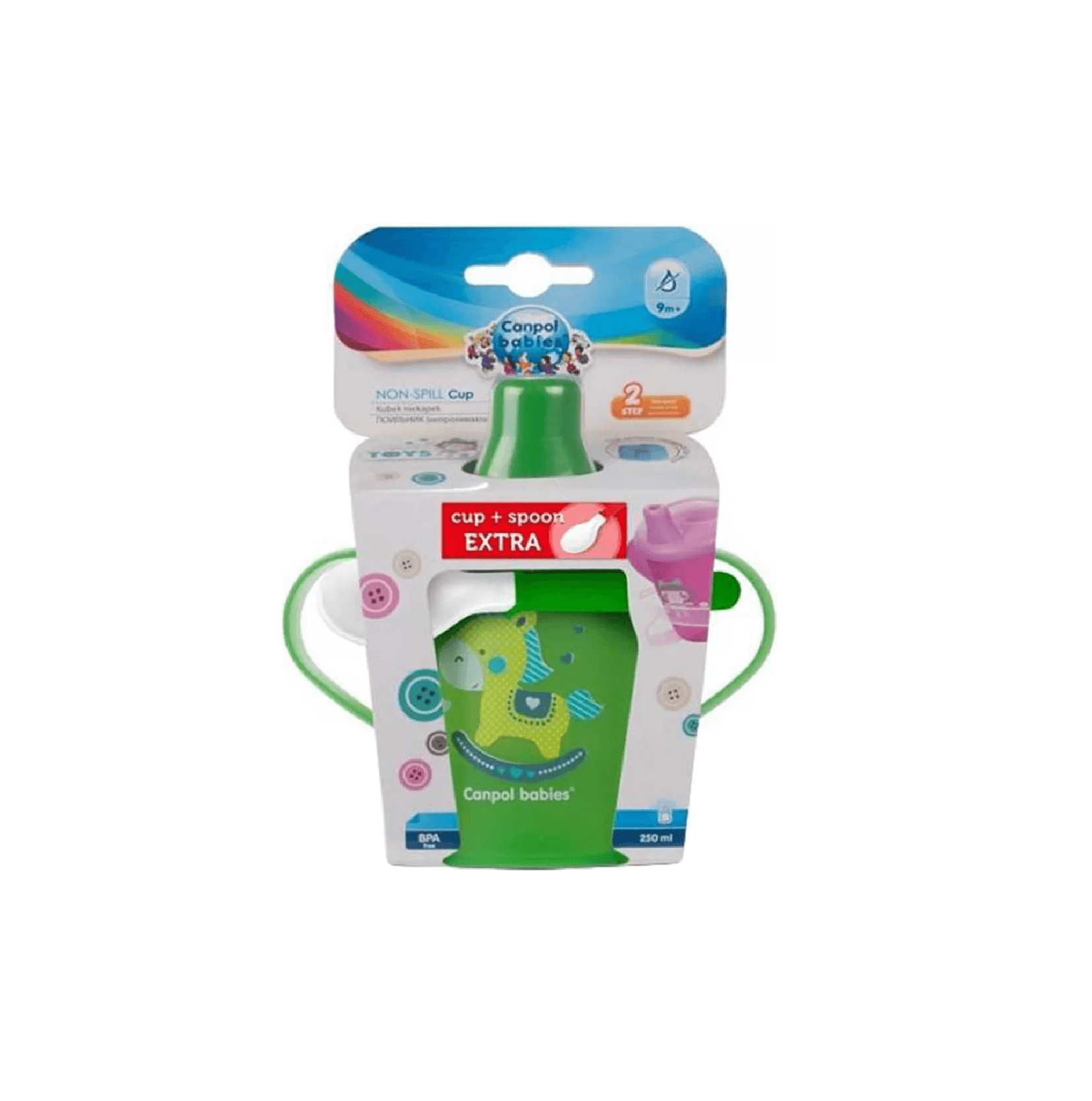 Canpol 0171 Canita Anti-Varsare 250 ml + Lingurita cadou