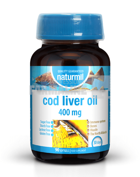Naturmil Cod Liver Oil 400 mg 90 capsule