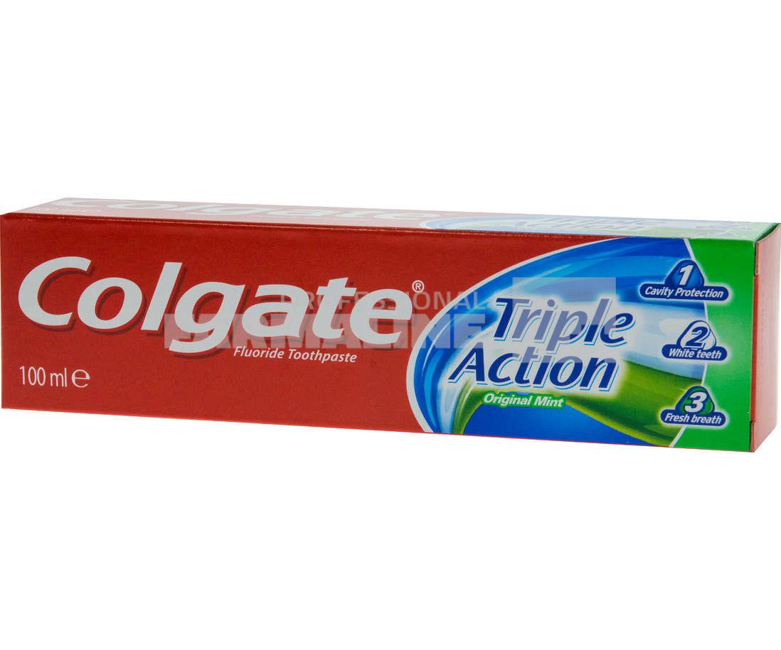 Colgate Triple Action Original Mint  Pasta de dinti 100 ml