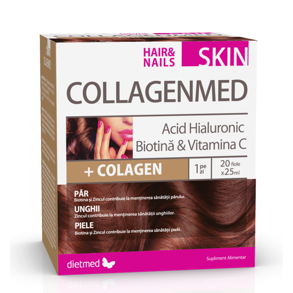 CollagenMed Skin Hair & Nails 20 fiole buvabile x 25 ml