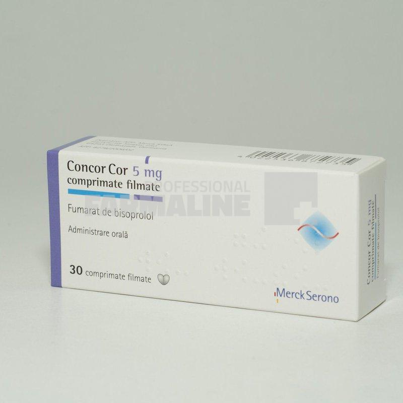 CONCOR COR 5 mg x 30 COMPR. FILM. 5mg MERCK KGAA