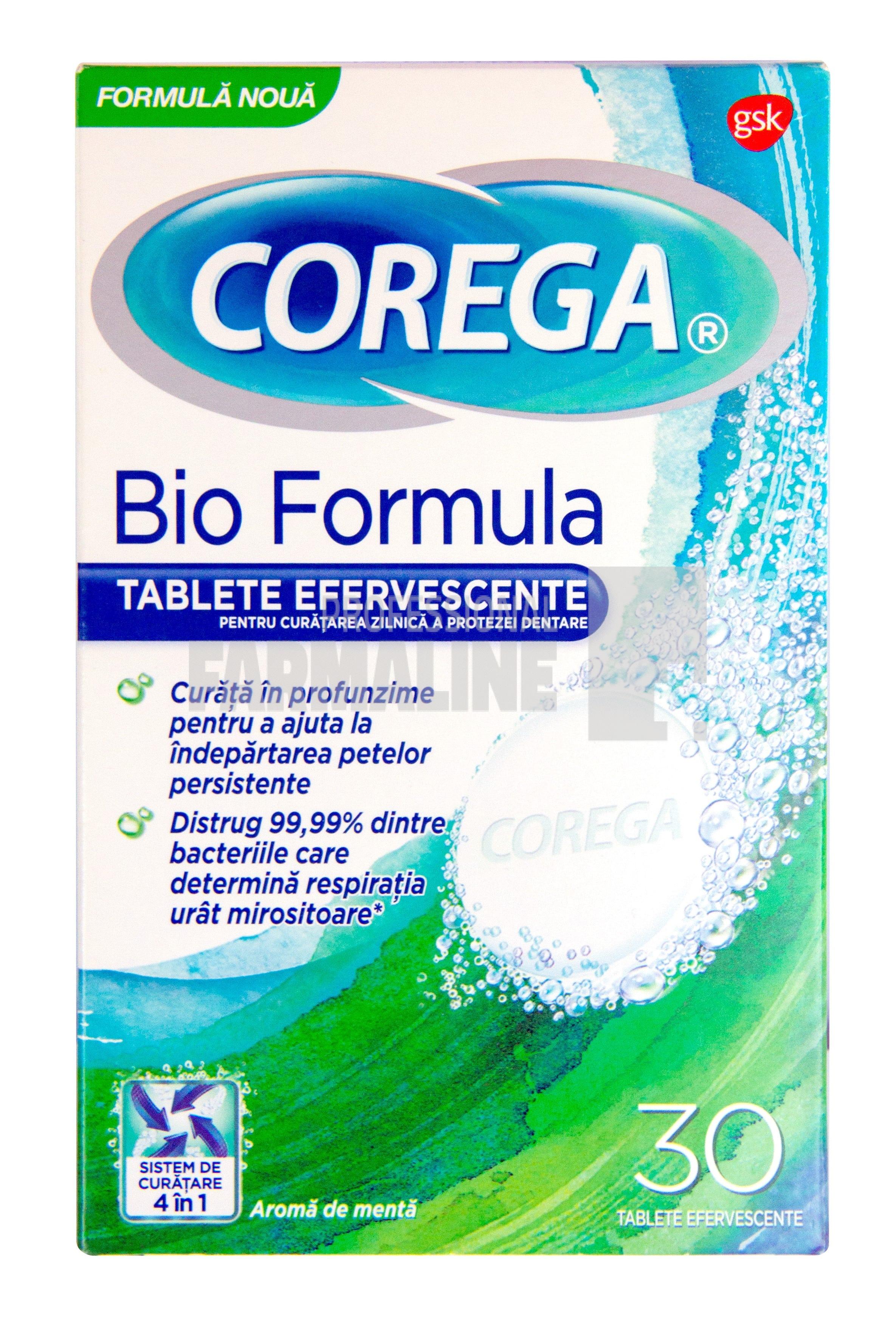 Receiving machine to withdraw Insanity Corega Tabs Bio Formula Tablete curatare proteza 30 bucati - Pret 18,54 Lei