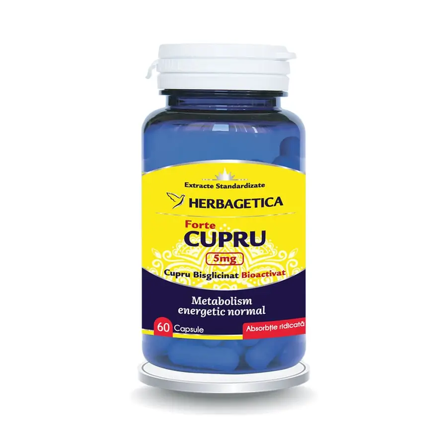 Cupru Forte 5mg 60 capsule