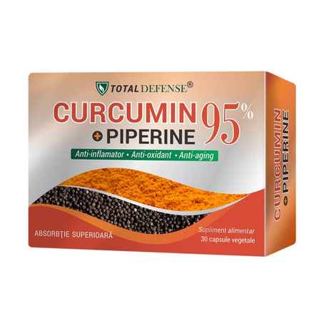Curcumin + Piperine 95% 30 caps. Cosmo Pharm