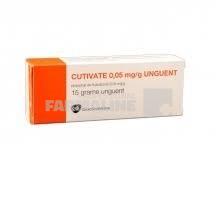 CUTIVATE x 1 - UNGUENT UNGUENT 0,005% GLAXO WELLCOME UK LI