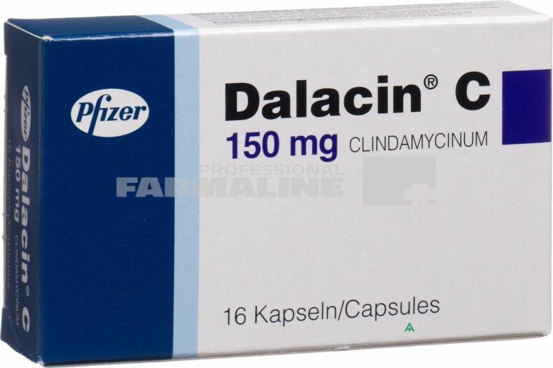 DALACIN C 150 mg x 16 CAPS. 150mg PFIZER EUROPE MA EEI