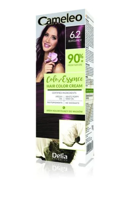 Delia Cameleo Color Essence Vopsea de par 6.2 Burgundy 75 g