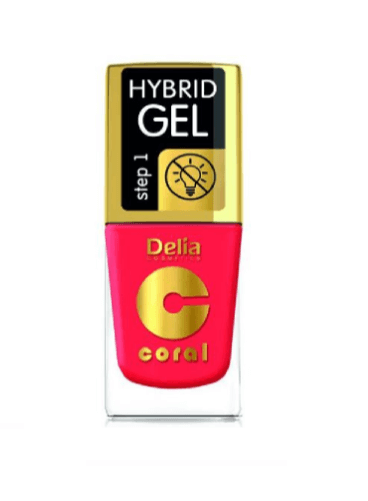 Delia Coral Hybrid Gel Color step 1 Lac unghii 119 11 ml