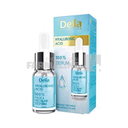 Delia Ser pentru fata cu Acid hialuronic 100% 10 ml