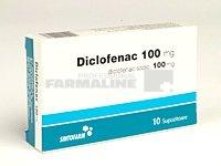 DICLOFENAC 100 mg x 10 SUPOZ. 100mg SINTOFARM SA