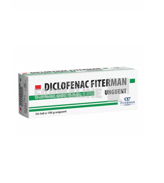 Diclofenac unguent Fiterman 10mg/g 100 g