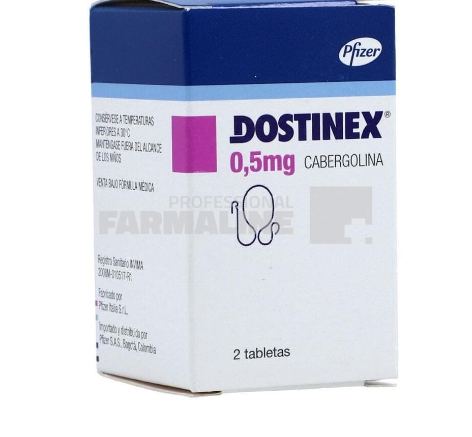 DOSTINEX 0,5 mg X 8