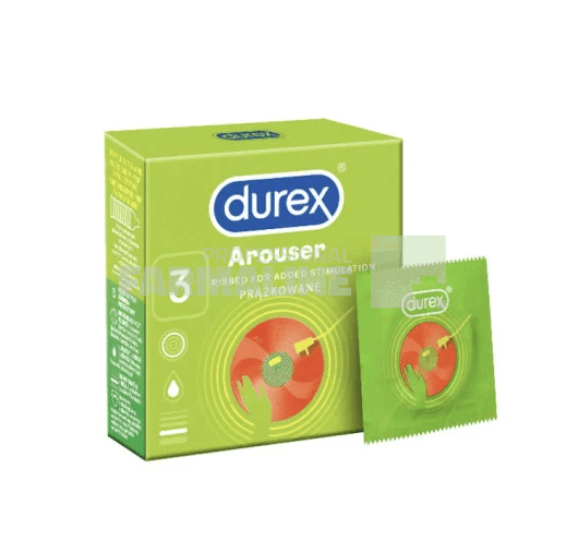 Durex Arouser Prezervative 3 bucati

cu nervuri
cu suprafață stimulatoare
mărime universală
