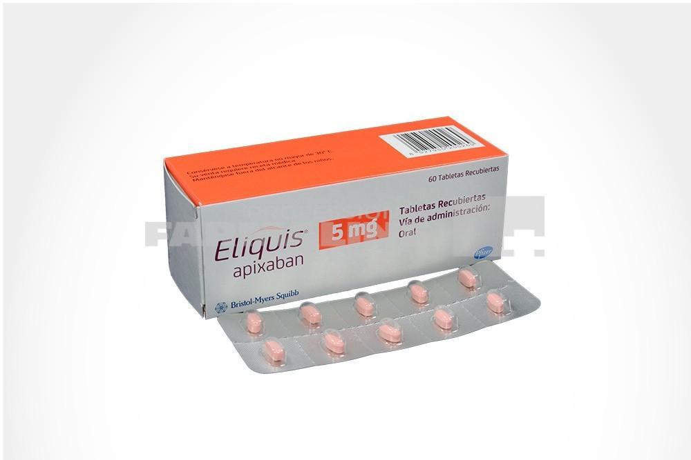 Goods Made of surge ELIQUIS 5 mg x 60 - Pret 343,64 Lei