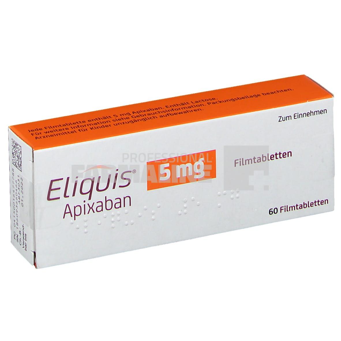 Transition Bearing circle admire ELIQUIS 5 mg X 60 - Pret 318,71 Lei