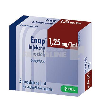 ENAP 1,25 mg/ml x 5 SOL. INJ./PERF. 1,25mg/ml KRKA, D.D., NOVO MES