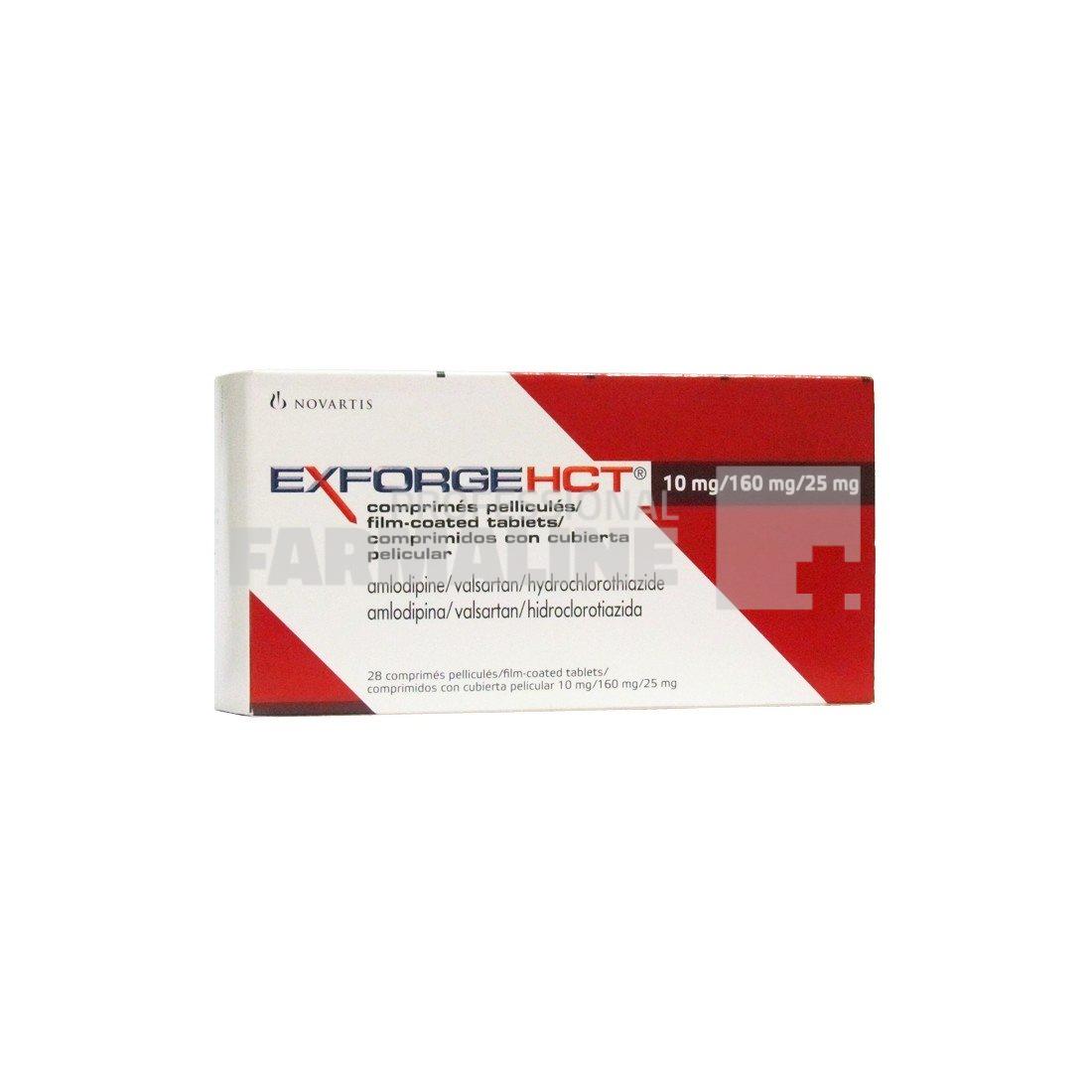 EXFORGE HCT 10 mg/160 mg/12,5 mg X 28