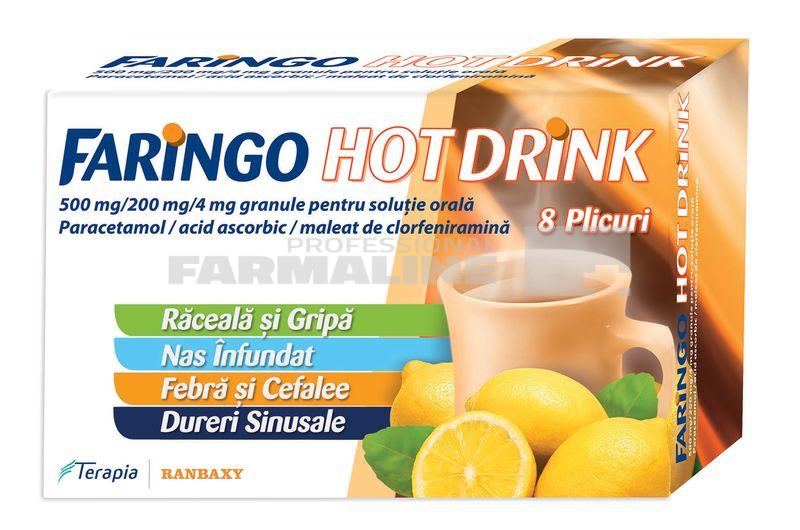 Faringo Hot Drink 8 plicuri
