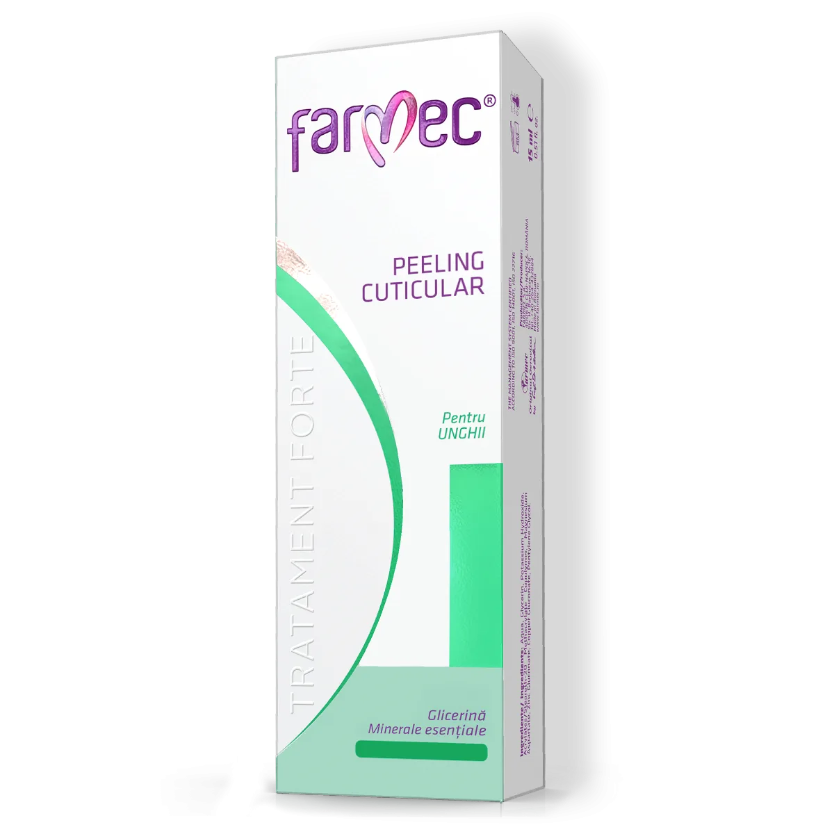 Farmec tratament forte pelling cuticule 15ml Farmec