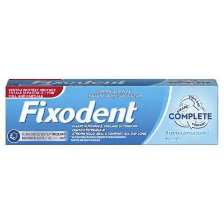 Fixodent complete fresh crema adeziva  47 g