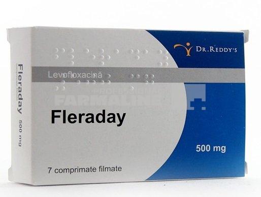 FLERADAY 500 mg x 7 COMPR. FILM. 500 mg DR. REDDY\'S LABORATO