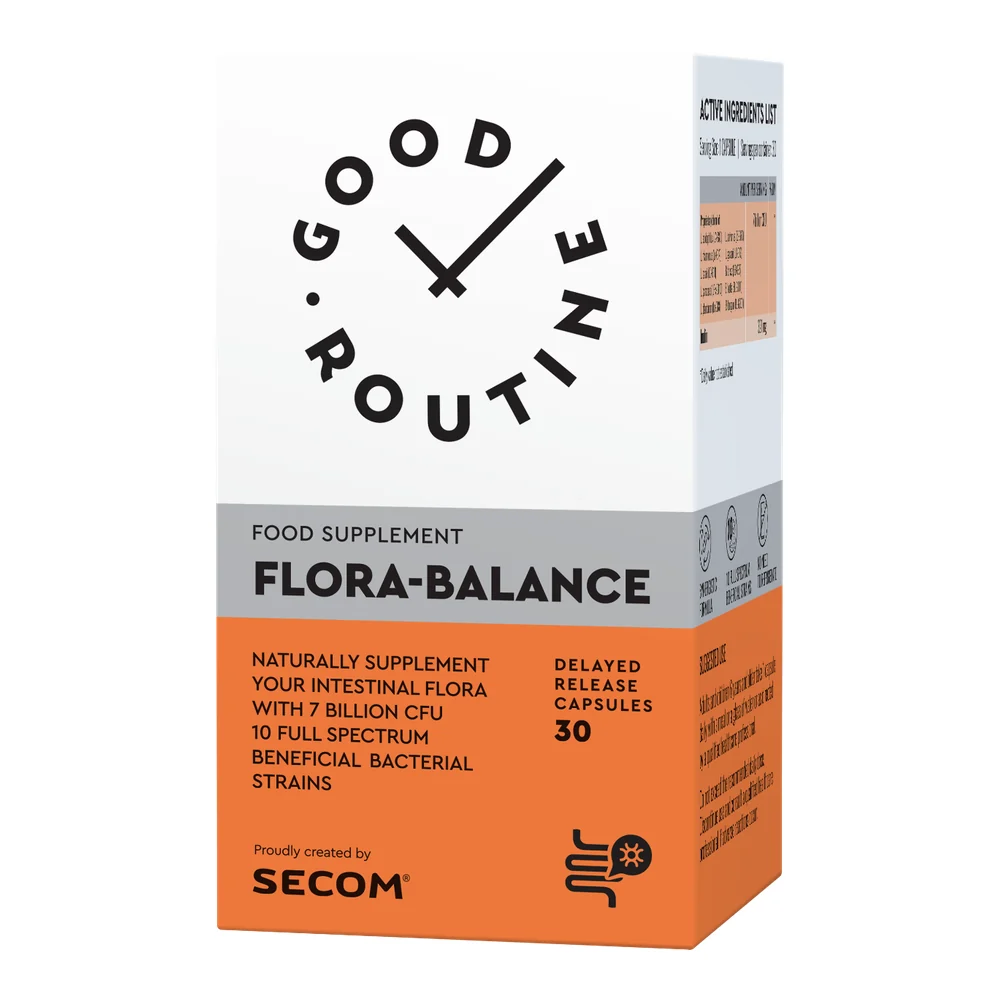 Flora -Balance Good Rutine 30 caps. Secom