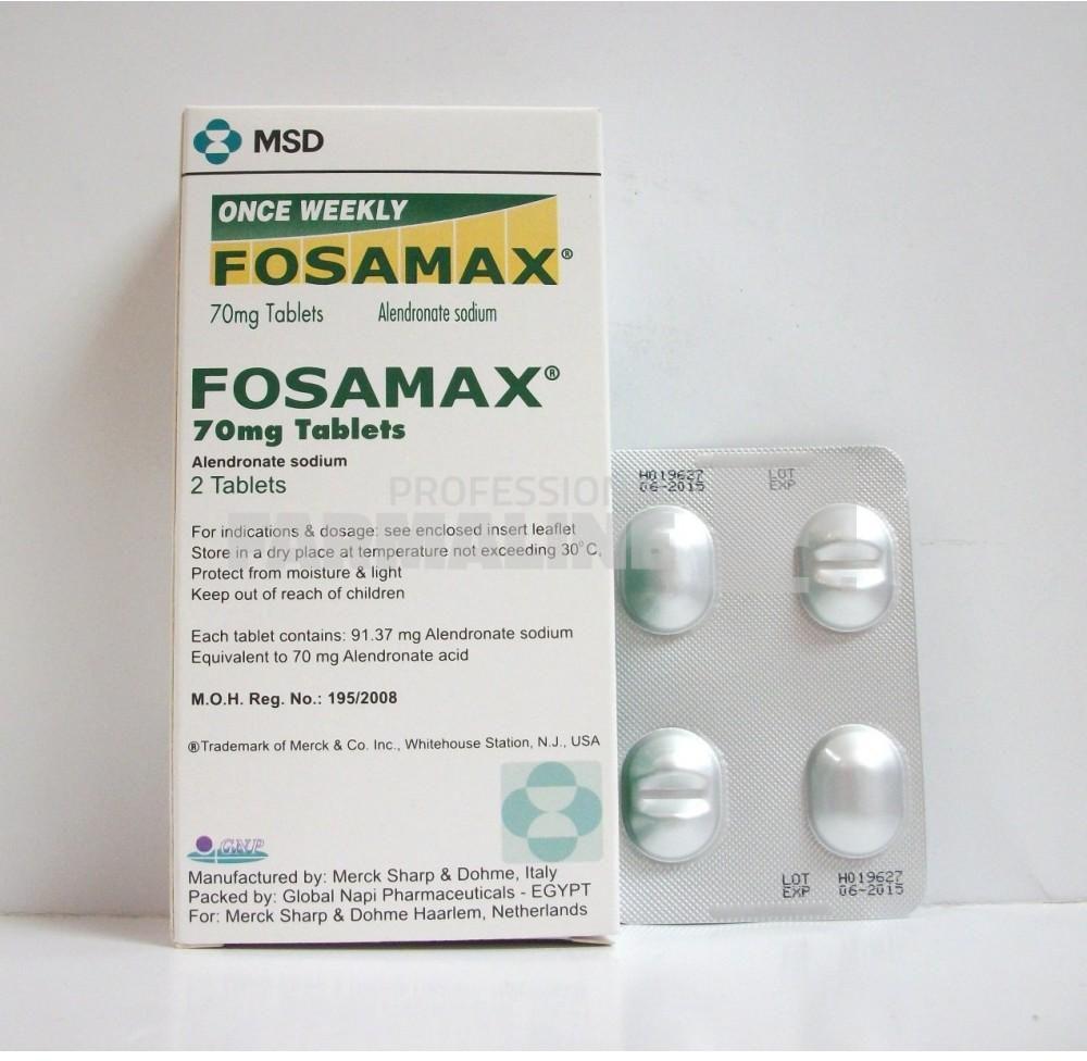 FOSAMAX 70 mg x 2 COMPR. 70mg MERCK SHARP & DOHME
