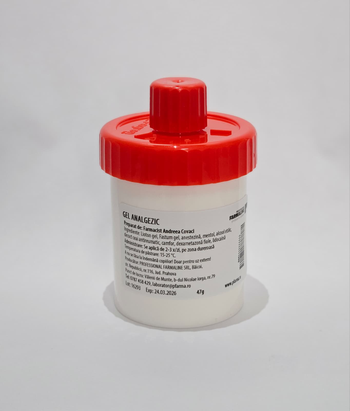 Gel analgezic 50 g