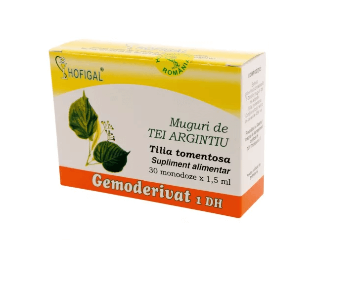 Gemoderivat 1 DH Muguri de tei argintiu 30 monodoze