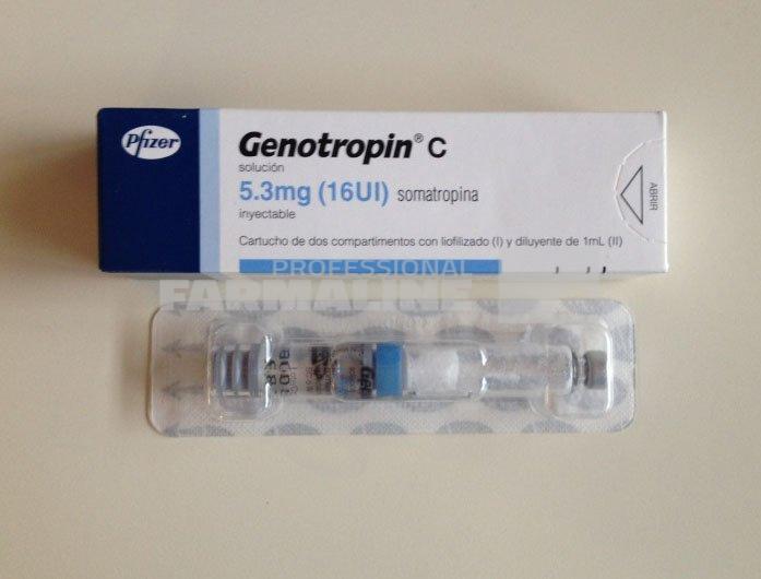 GENOTROPIN R 16 ui 5,3 mg x 1 PULB. + SOLV. PT. SOL. INJ. 5,3mg/ml (16ui) PFIZER EUROPE MA EEI
