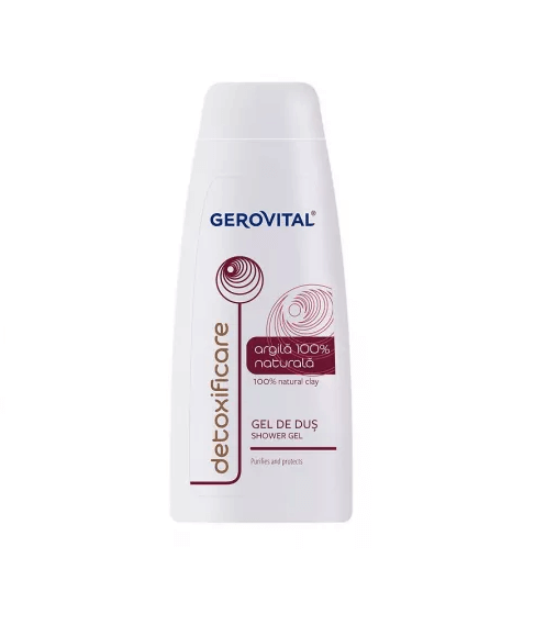 Gerovital Gel de dus argila 100% naturala 400 ml