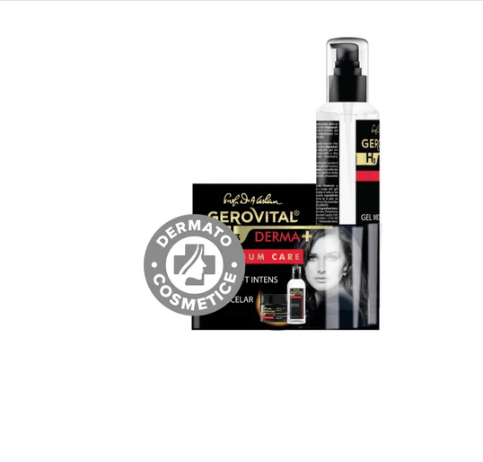 Gerovital H3 Derma+ Premium Care Crema Lift Intens de noapte + Gel Micelar 150 ml