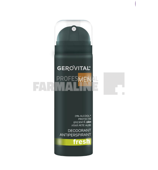 Gerovital Men Deo antiperspirant fresh 150 ml