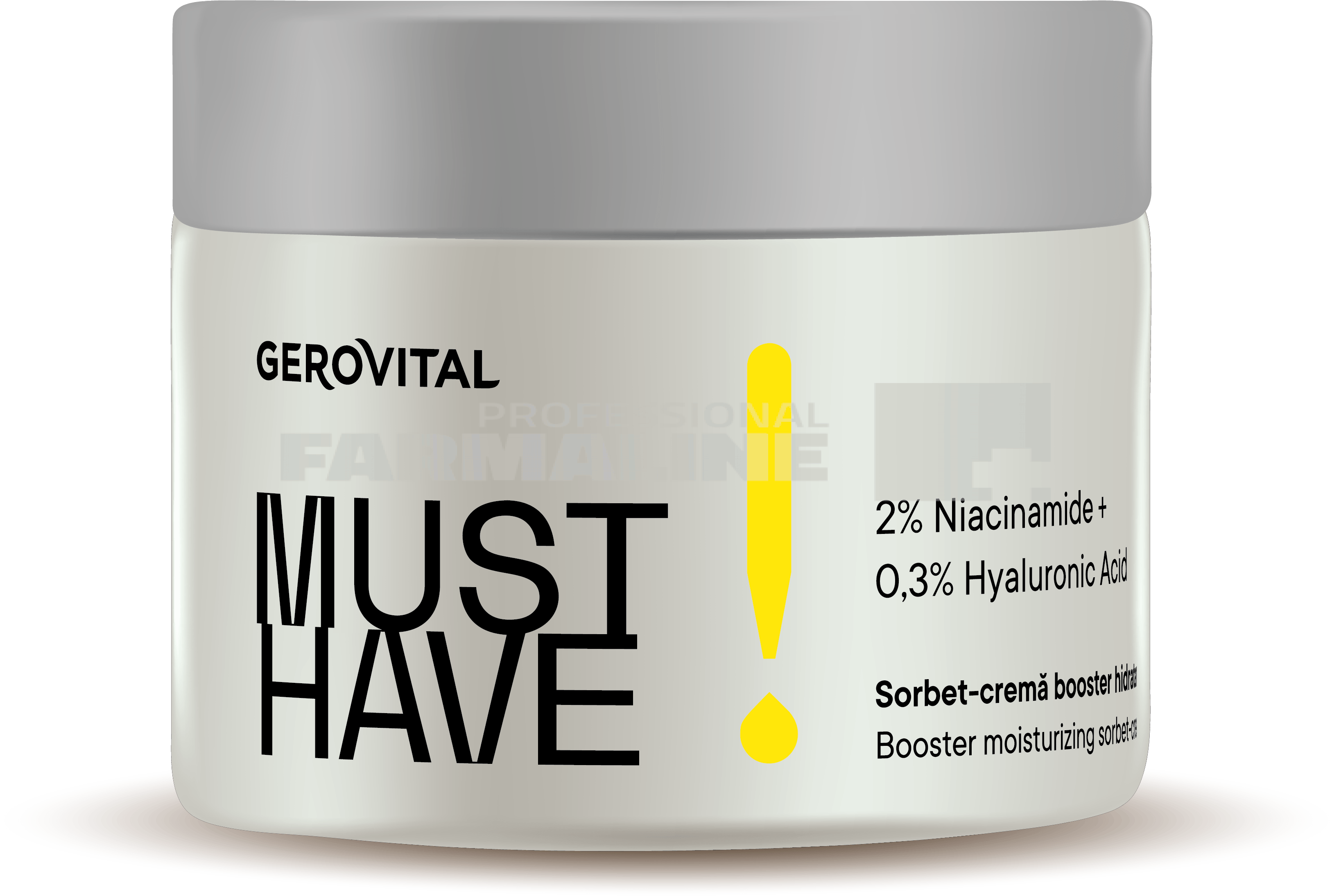 Gerovital Must Have Sorbet Crema Booster hidratanta 50 ml