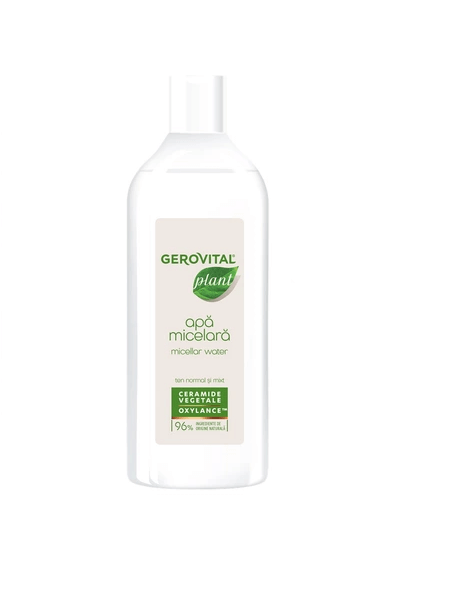 Gerovital Plant Apa micelara cu ceramide vegetale pentru ten normal - mixt 400 ml