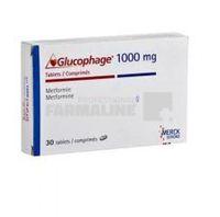 GLUCOPHAGE XR 1000 mg X 30 COMPR. ELIB. PREL. 1000mg MERCK SANTE S.A.S.   