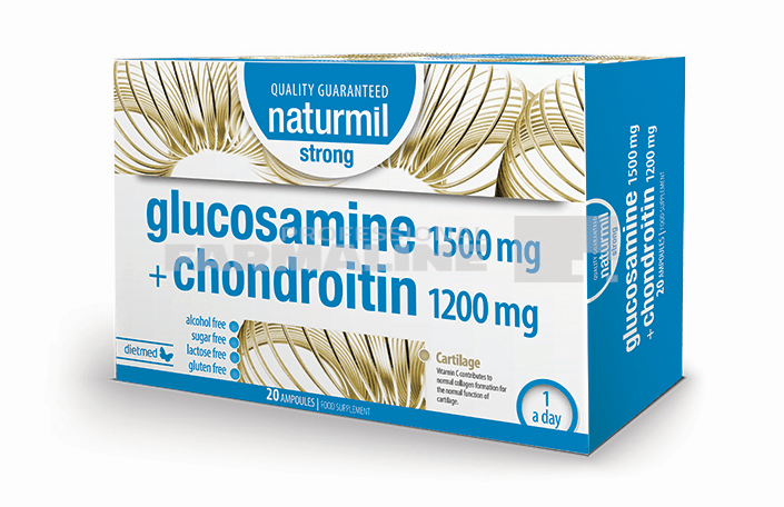 Glucosamin + Chondroitin 20 fiole buvabile x 15 ml